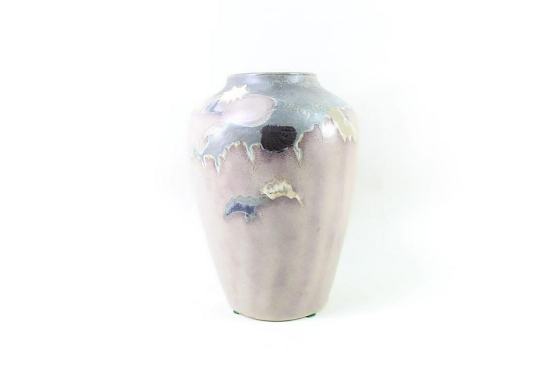 Modern Japanese Stoneware Pottery Vase, Beach Seashells (1 of 8)