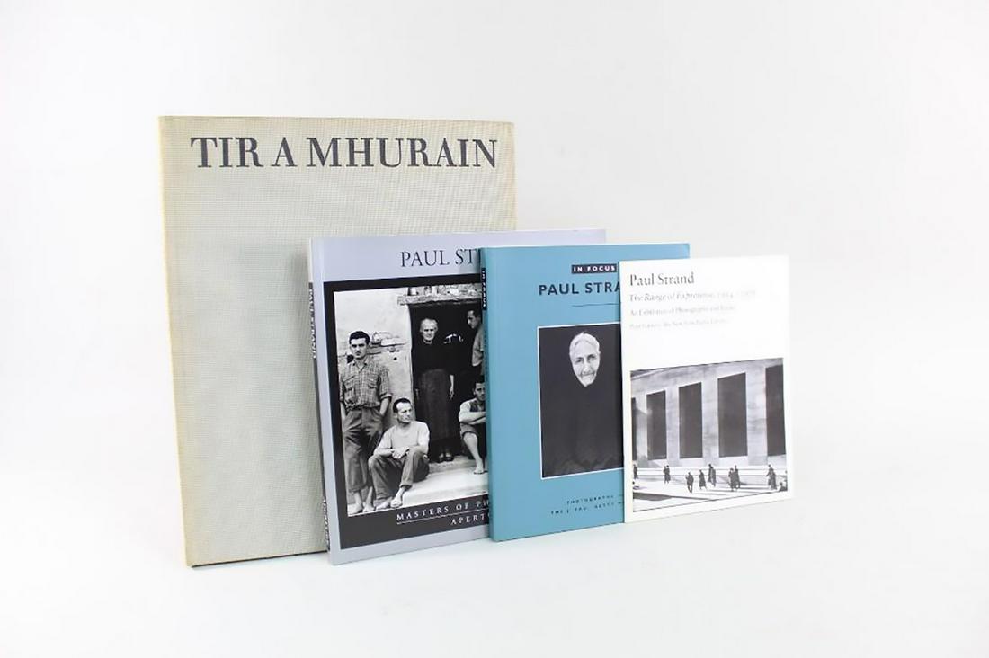 Lot of 4 Paul Strand Photo Books Tir A' Mhurain 1st Ed (1 of 12)