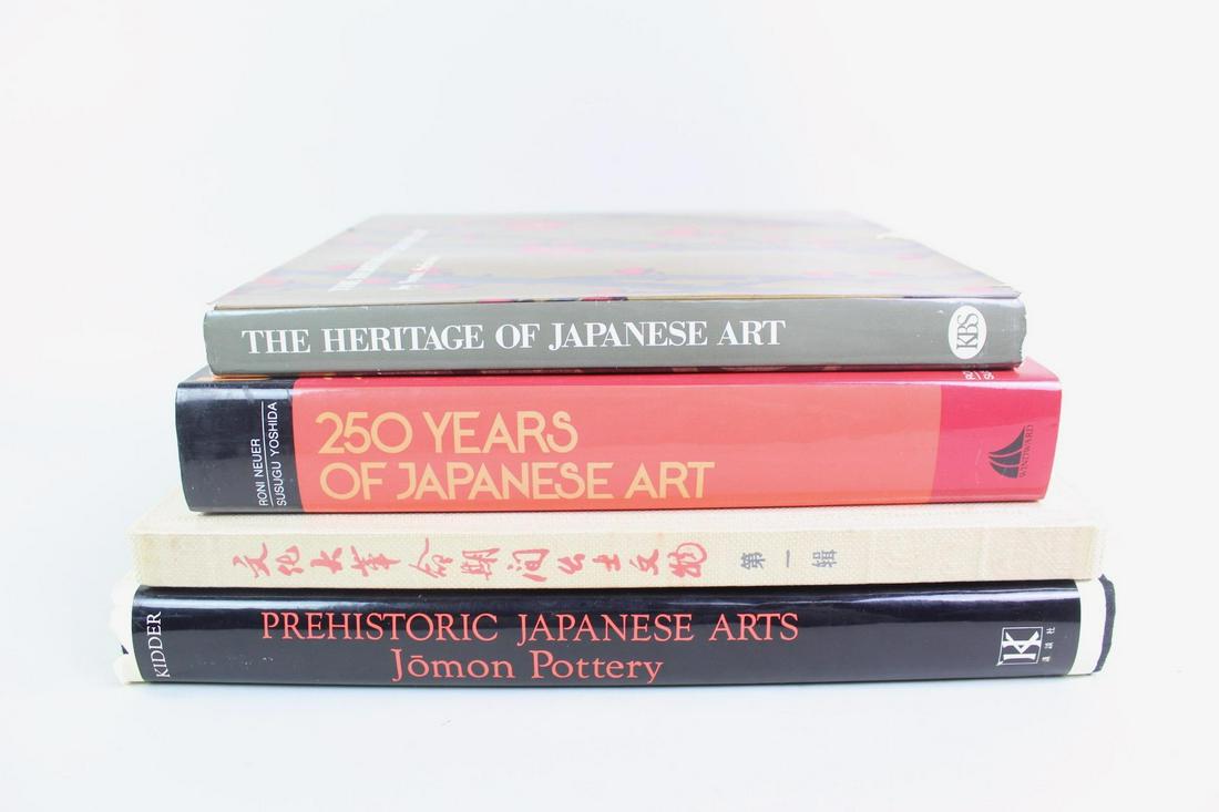 Lot of 4 Japanese Art Scupture Pottery Reference Books (1 of 18)