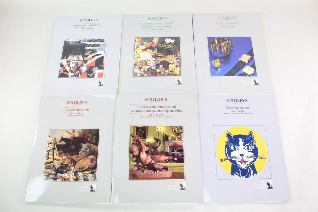 Complete Box Set, Andy Warhol Collection,Sotheby's 1988 (1 of 14)