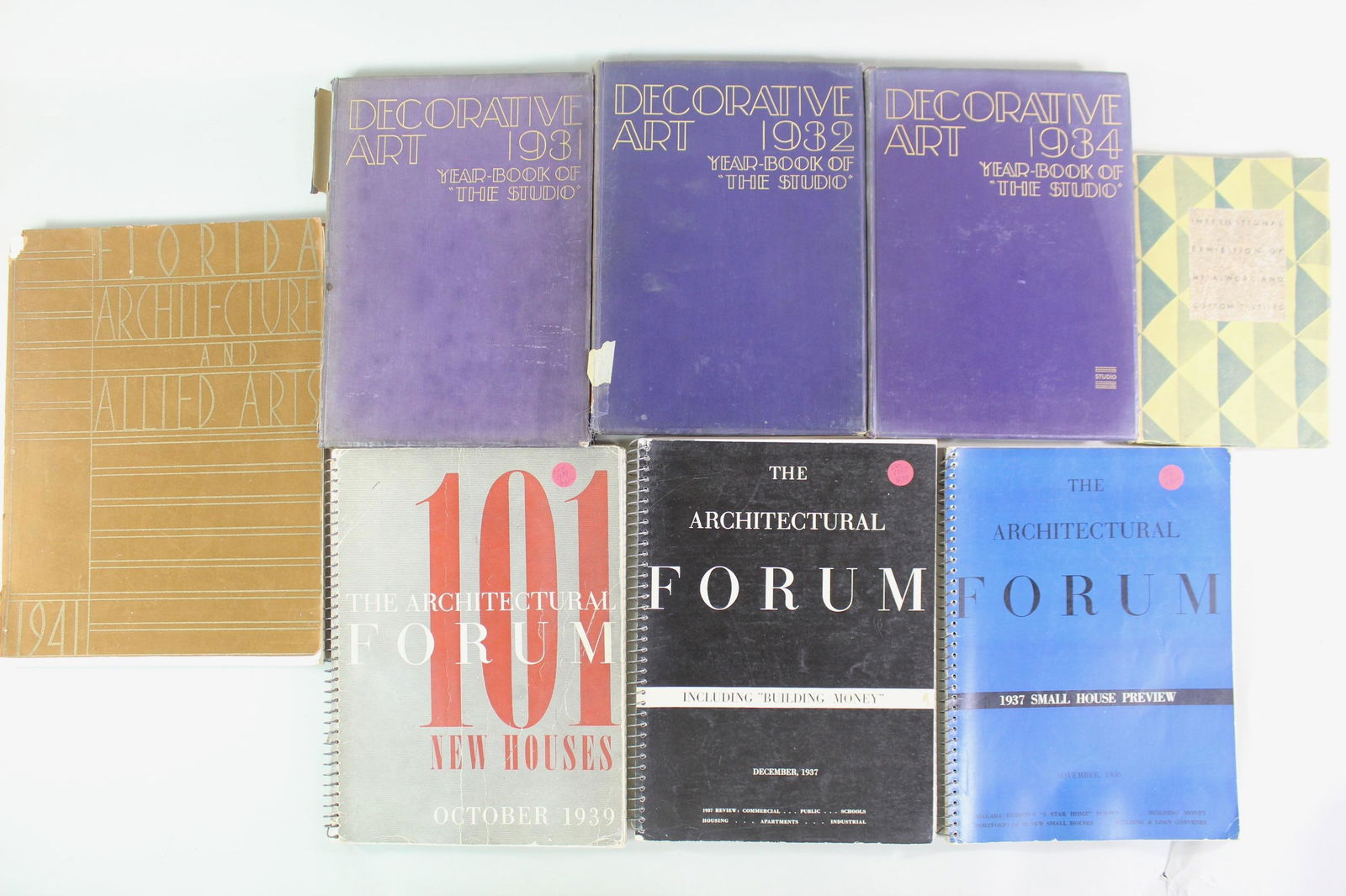 8 Reference Books Architecture Textiles Decorative Arts (1 of 18)