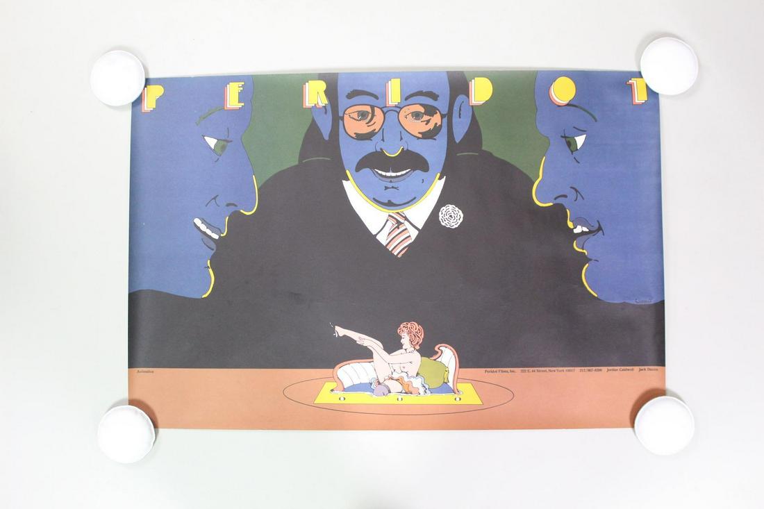 1961 Peridot Films Poster, Animation, Seymour Chwast (1 of 7)