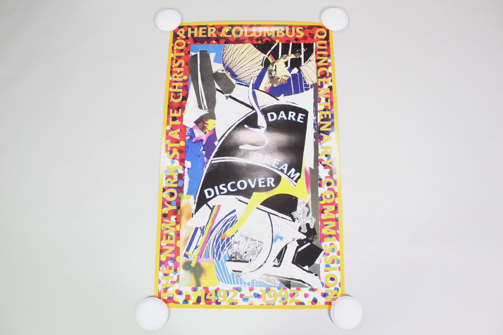 Frank Stella New York Columbus Quincentenary Poster (1 of 6)