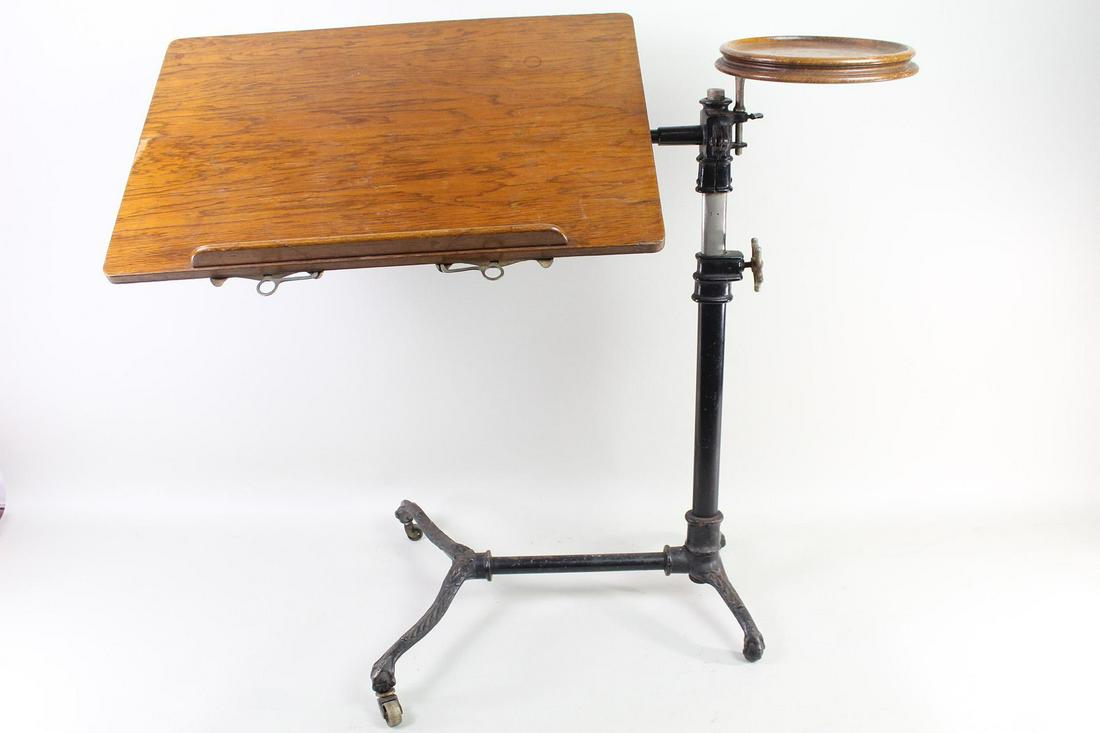 Victorian Cast Iron Adjustable Drafting (1 of 17)