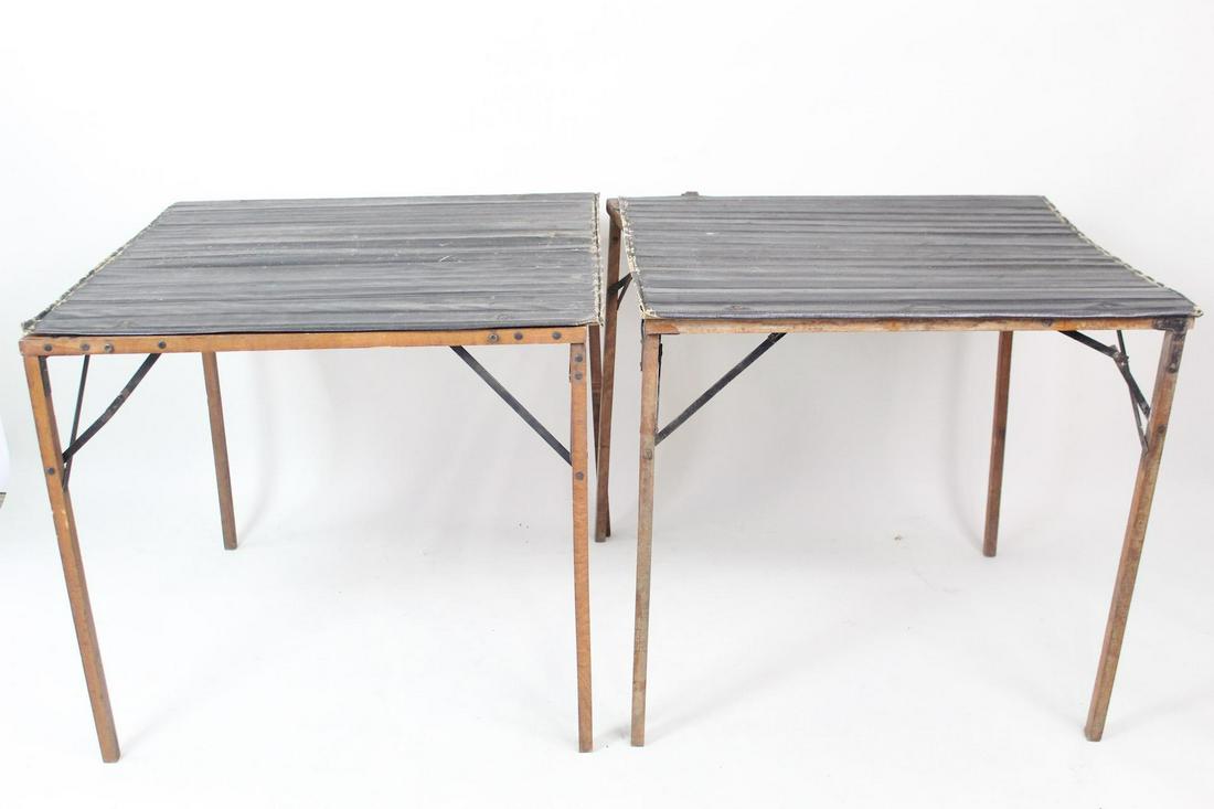Pair of Roll-Up Camping Camp Folding Tables (1 of 10)