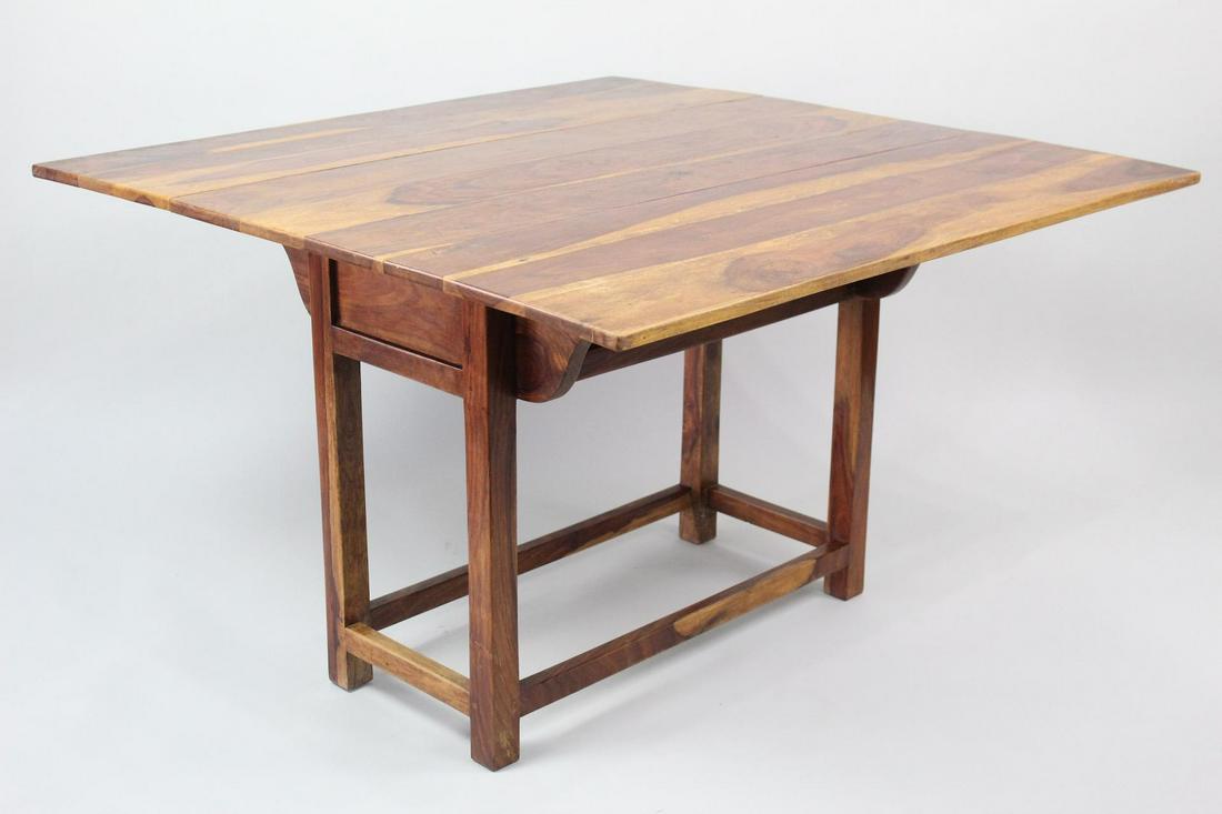 Rosewood Dropleaf Kitchen Dining End Table,Contemporary (1 of 16)