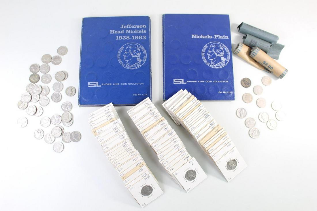 Large Lot of Nickels, 3 Booklets, Rolls, Liberty Dollar (1 of 17)