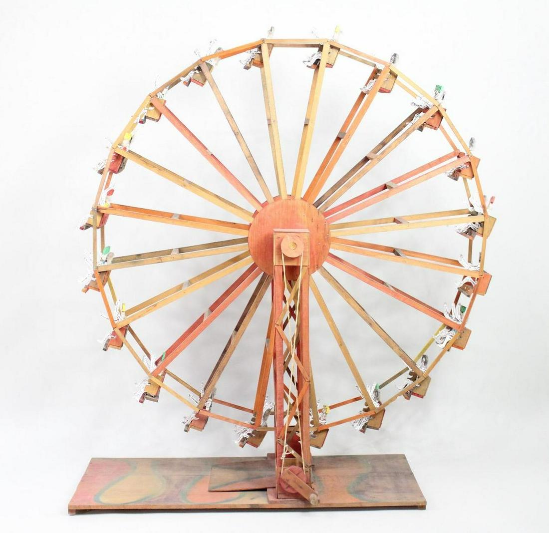 Giant 5ft Mexican Folk Art Day of The Dead Ferris Wheel (1 of 11)