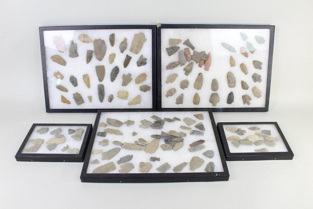 Large Lot Native American Lithic Artifacts,Arrowheads (1 of 18)