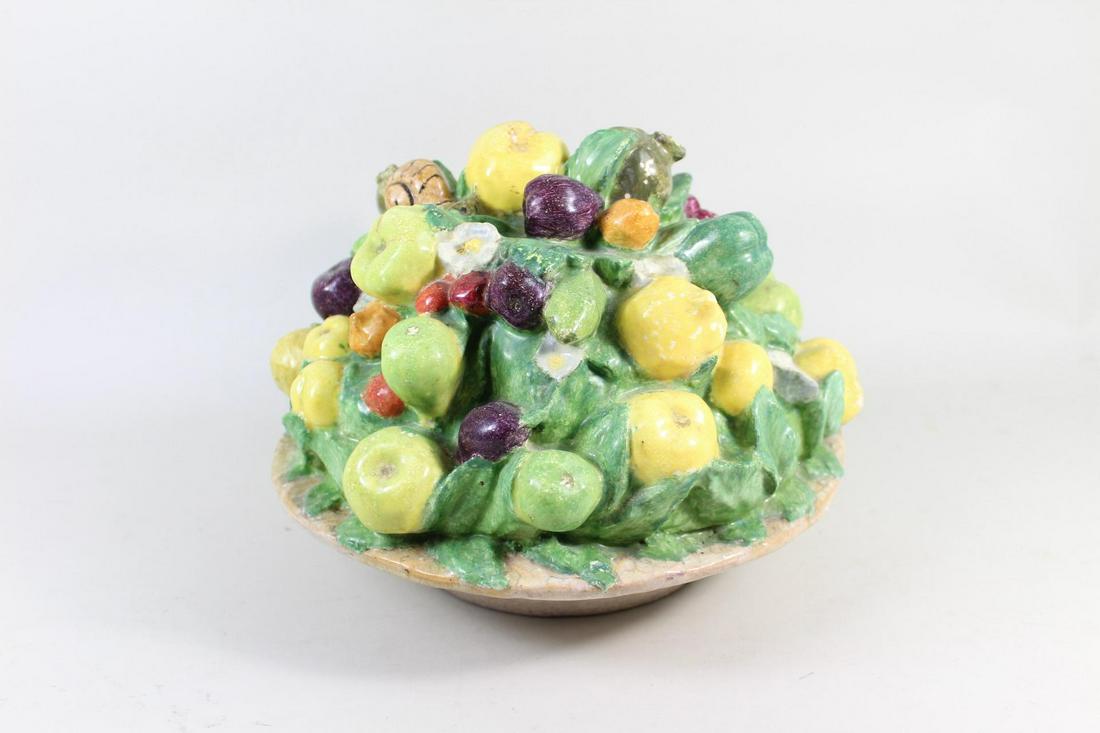 Ceramic Fruit Bowl Trompe L'Oeil Topiary Centerpiece (1 of 12)