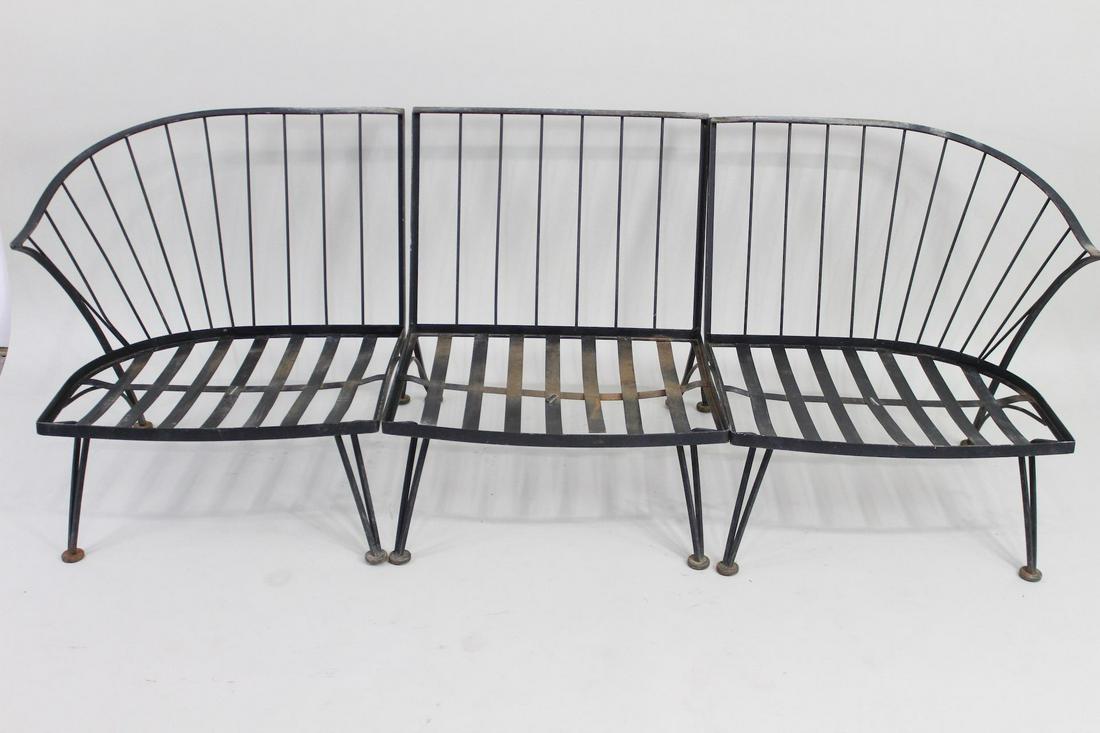 Mid Century Modern Russell Woodard Pinecrest Patio Sofa (1 of 7)