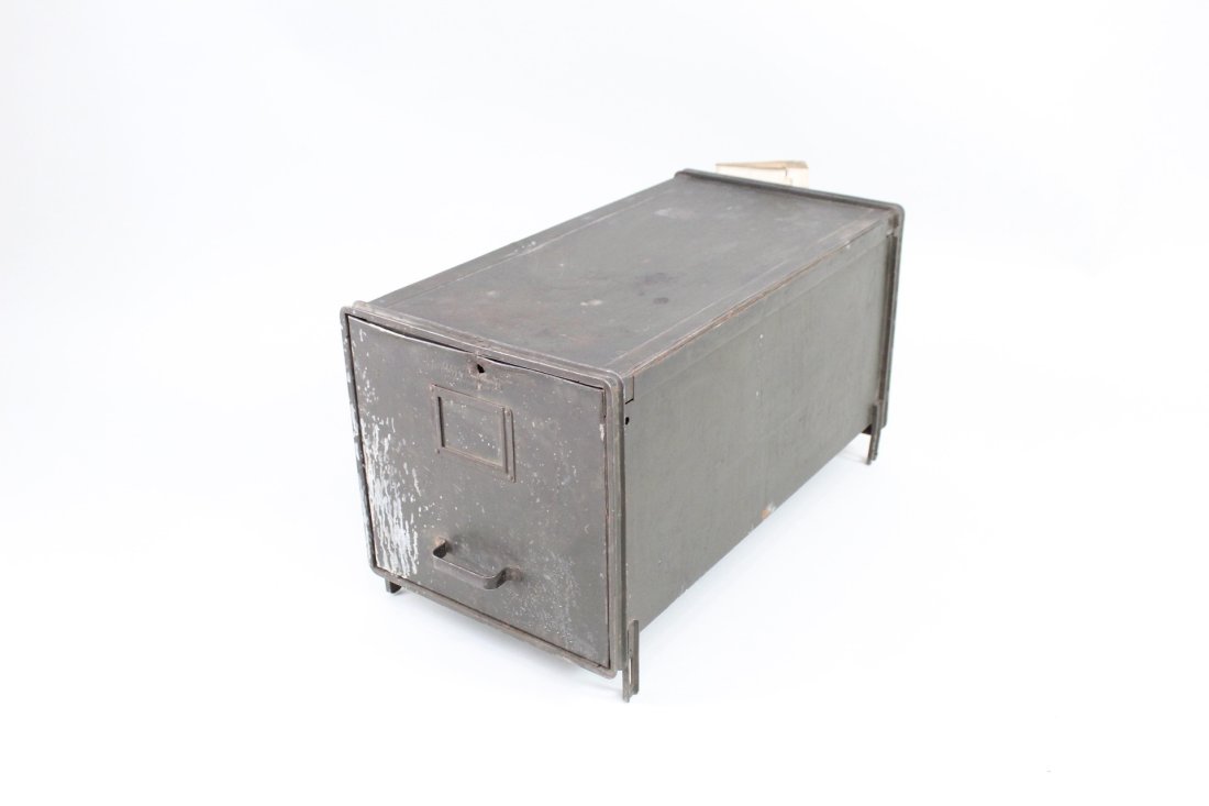 Industrial Filing Cabinet w/Architectural Blueprints (1 of 9)