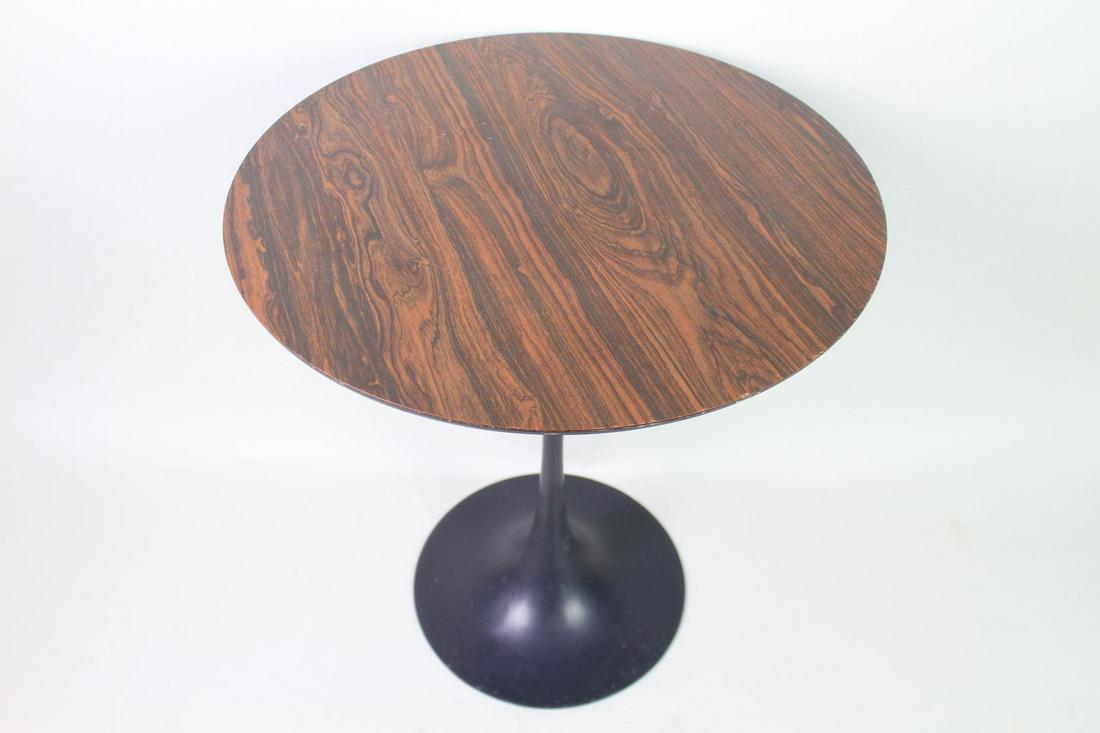 Saarinen Style Rosewood Veneer Tulip Base Side Table (1 of 9)