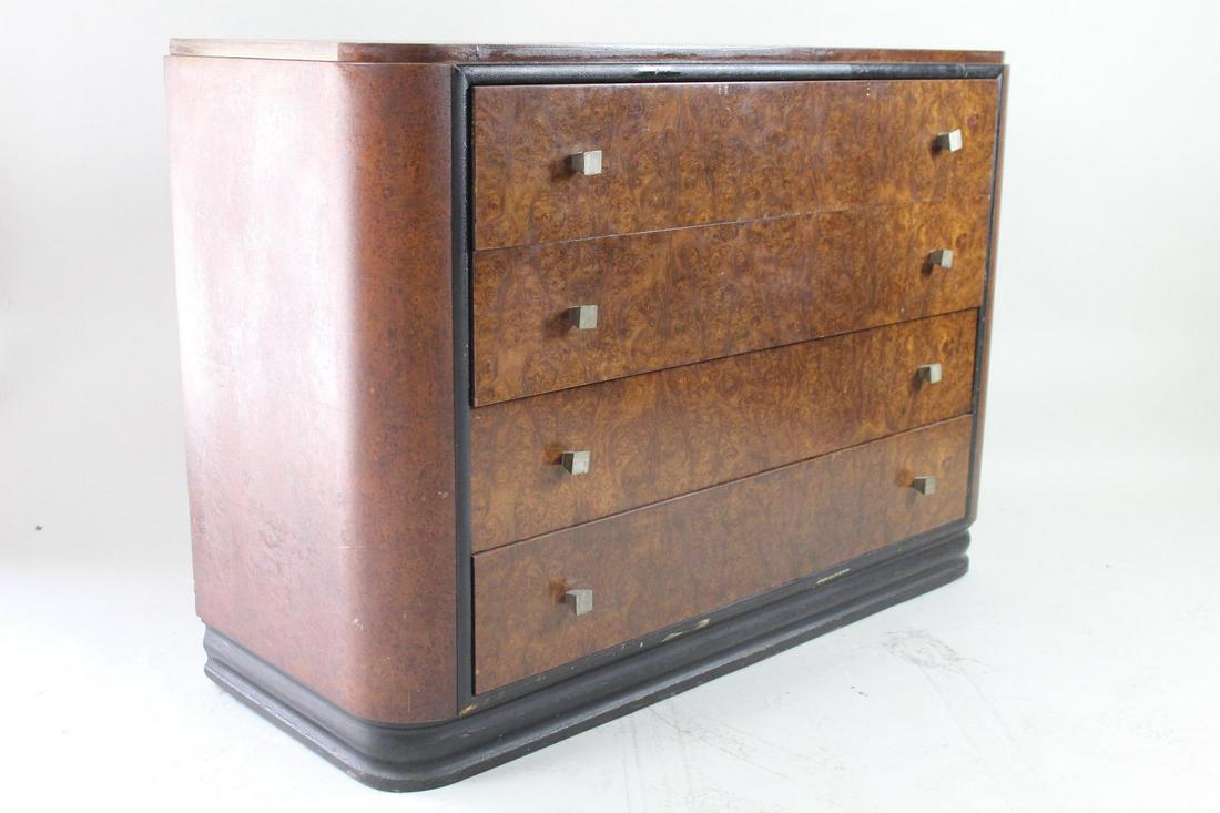 Art Deco Donald Deskey Burl Dresser,Widdicomb (1 of 13)