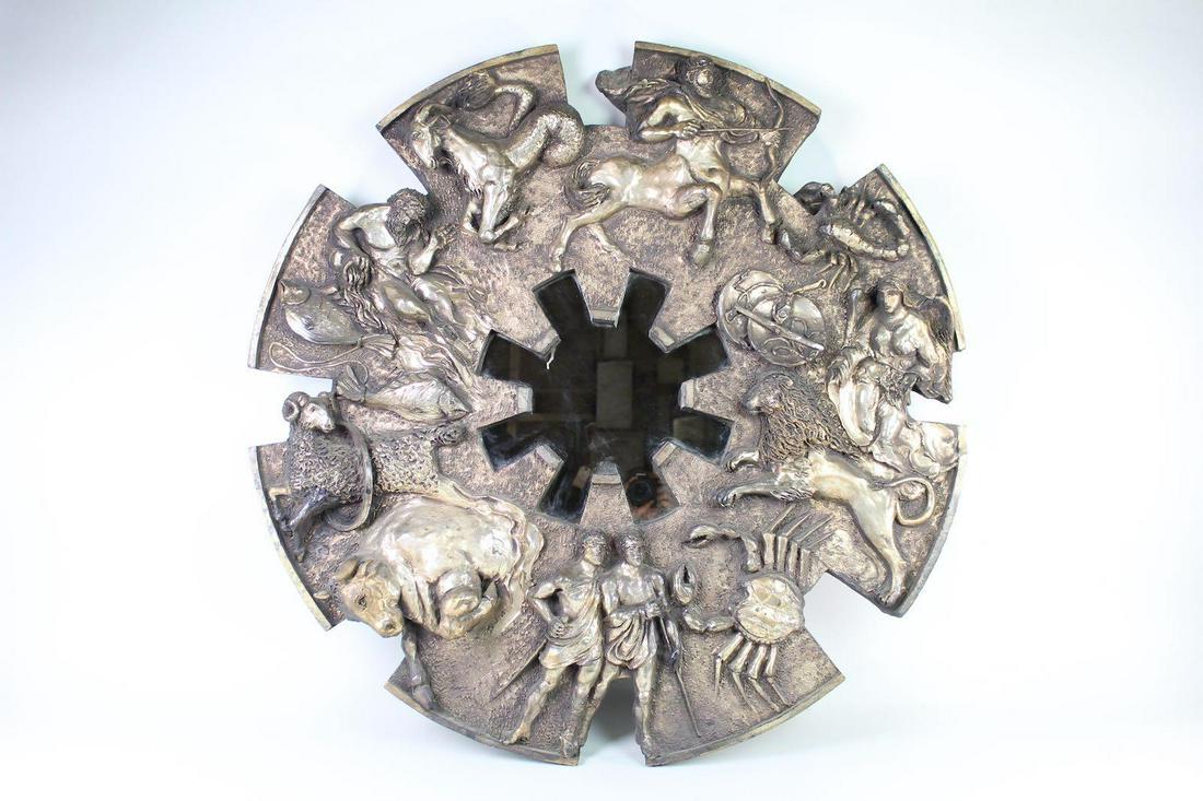 Finesse Originals Mid-Century Brutalist Zodiac Mirror (1 of 12)