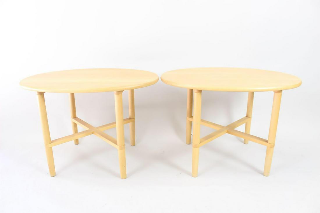 Pair of Danish Modern Haslev Opus Beech Coffee Tables (1 of 11)