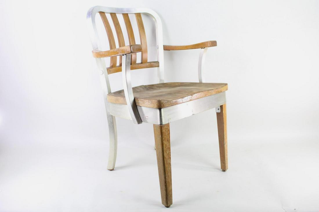 Mid-Century Modern Industrial Shaw Walker Arm Chair (1 of 18)