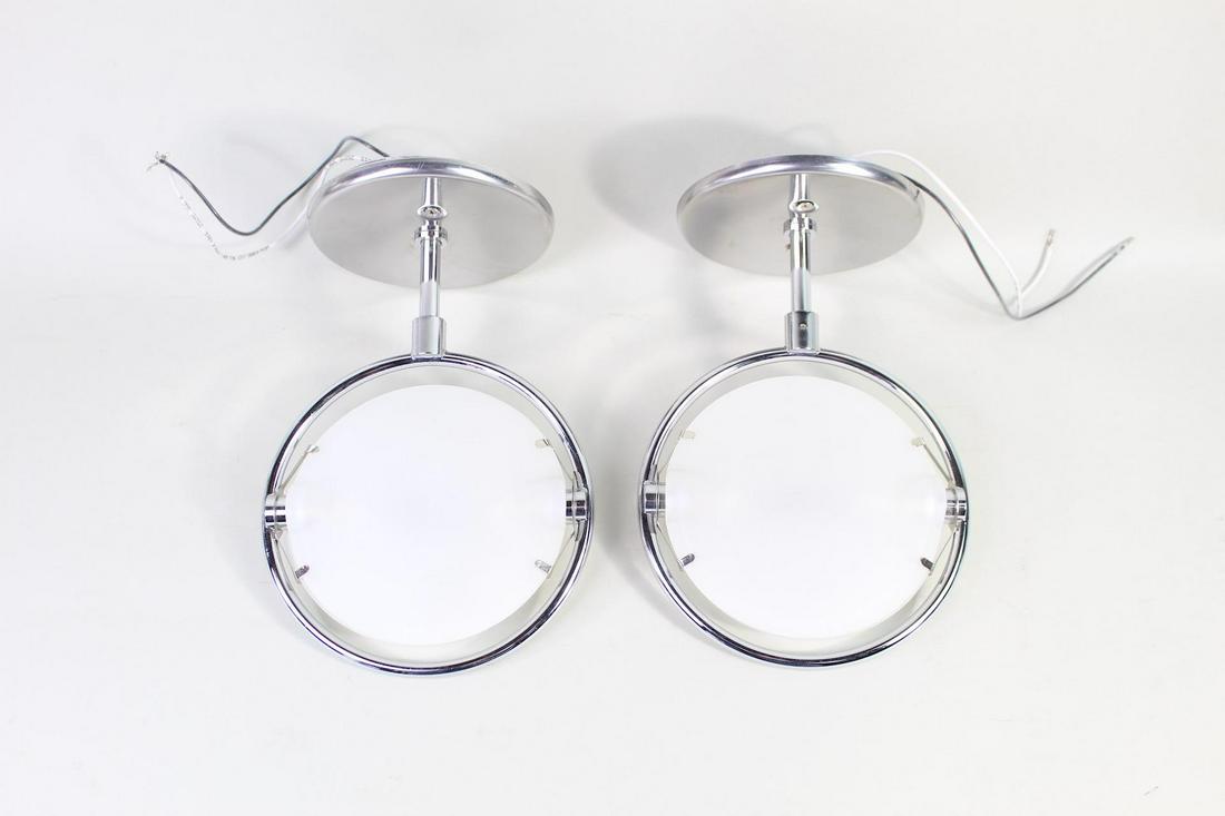 Pair Fontana Arte Nobi Wall Light Sconces,Contemporary (1 of 10)