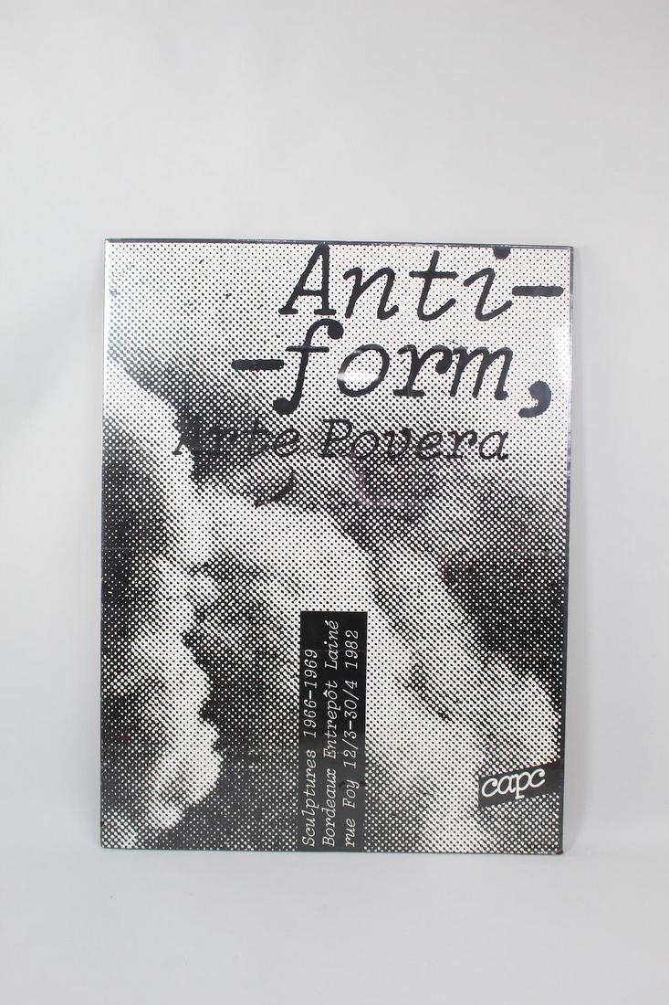 Giant Arte Povera '82 Exhibition Print Nauman Serra (1 of 7)