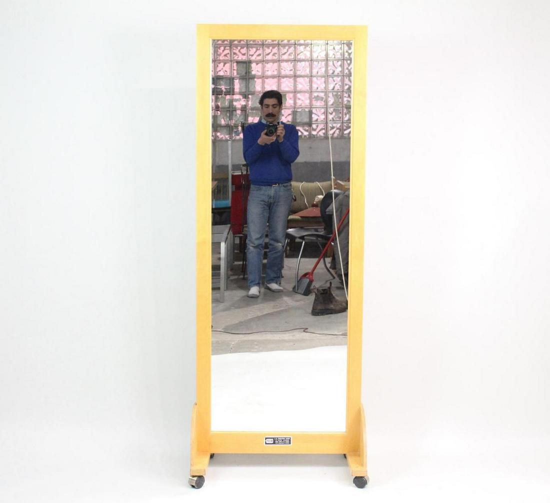 6 ft Post Modern Full Length Portable Floor Mirror (1 of 8)