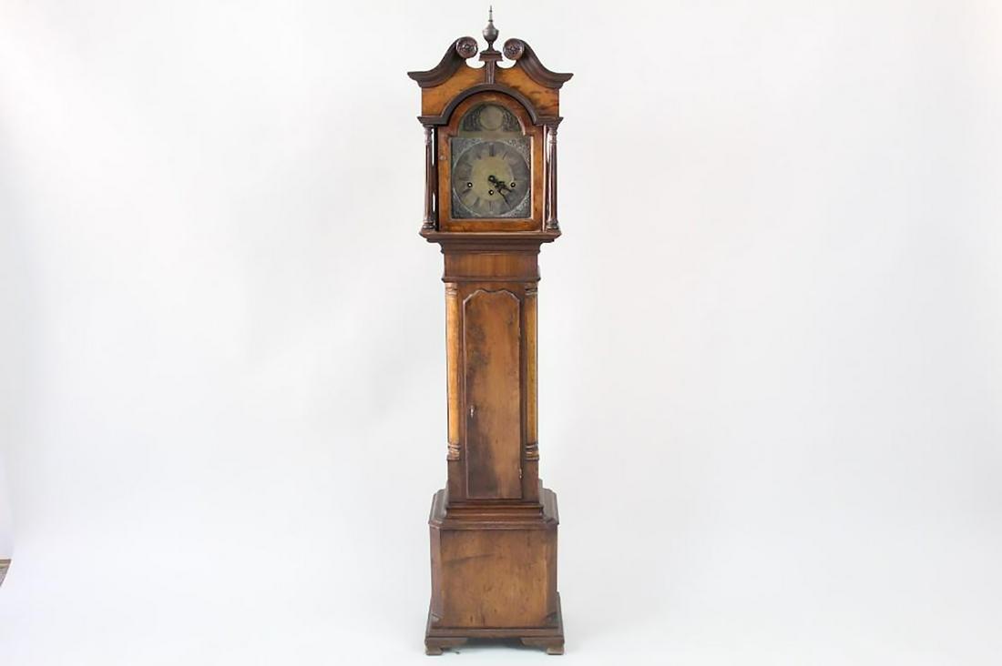 Antique John Thompson London Ornate Granddaughter Clock (1 of 20)
