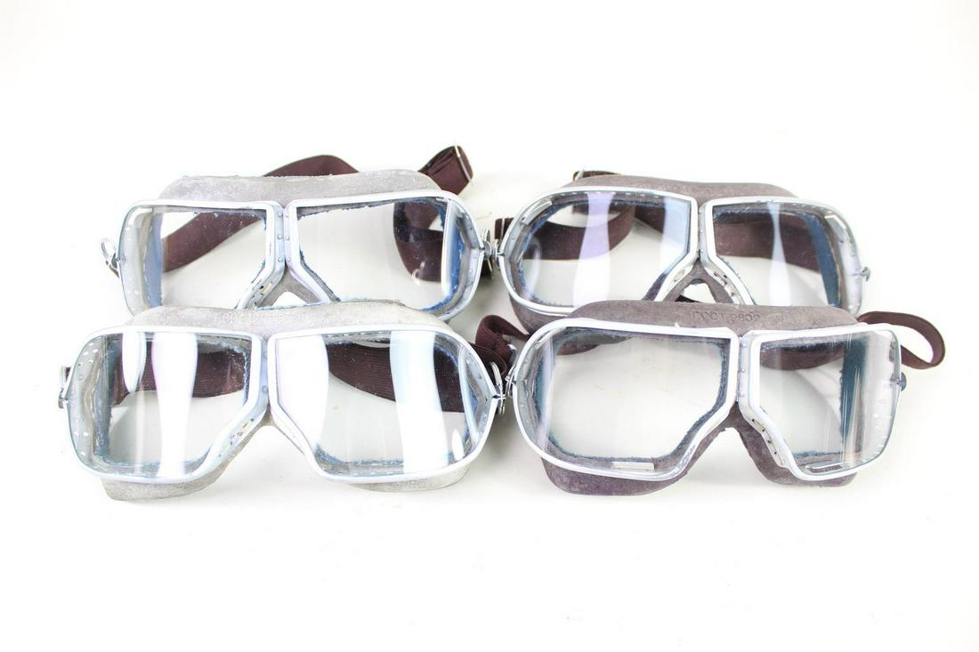 4 Pairs WWII Style Russian Soviet Goggles in Boxes (1 of 15)