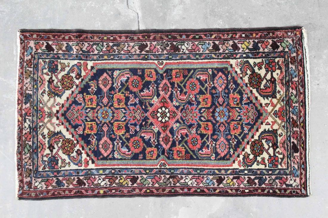 Oriental Persian Multi Color Floral Prayer Rug, Iran (1 of 7)