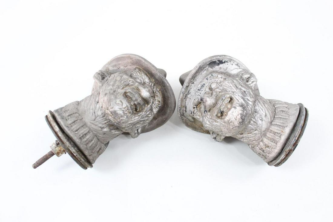 Industrial Squirt Gun Mold, Freddy Krueger Elm St (2/4): Industrial Squirt Gun Mold, Freddy Krueger Elm St (2/4). Pair of injection molds in metal used in factories to make toys in rubber or plastic. These molds are for a Nightmare on Elm Street squirt gun,