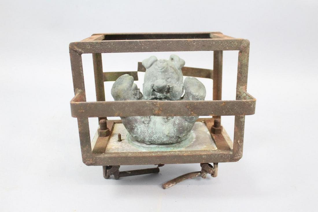 Industrial Metal Toy Doll Mold, Single Smiling Pig (1 of 10)