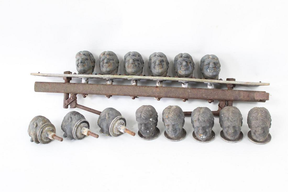 Lot of 14 Industrial Toy Doll Molds, WWF Roddy Piper (1 of 18)