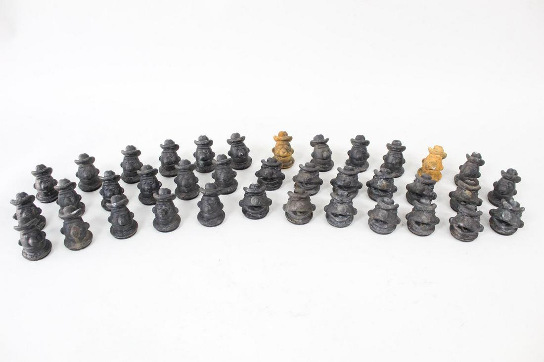 Lot of 36 Industrial Doll Molds, Sesame St Bert & Ernie (1 of 20)