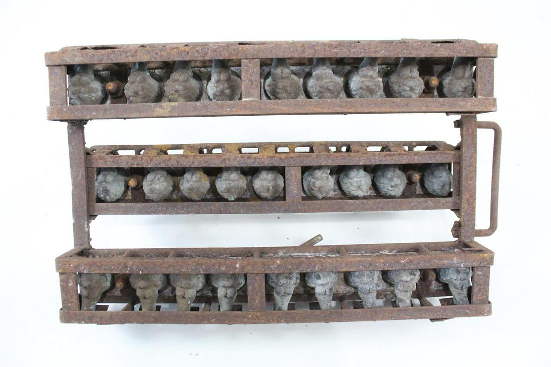 4 Sets of Industrial Toy Doll Molds, Big Bird Heads (1 of 14)