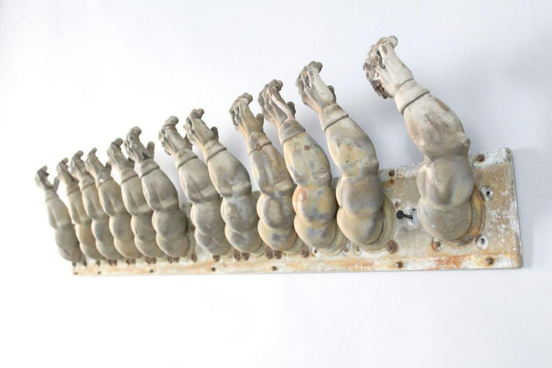 Wall Mount Industrial Doll Mold, Wrestler Arm (1 of 2) (1 of 11)