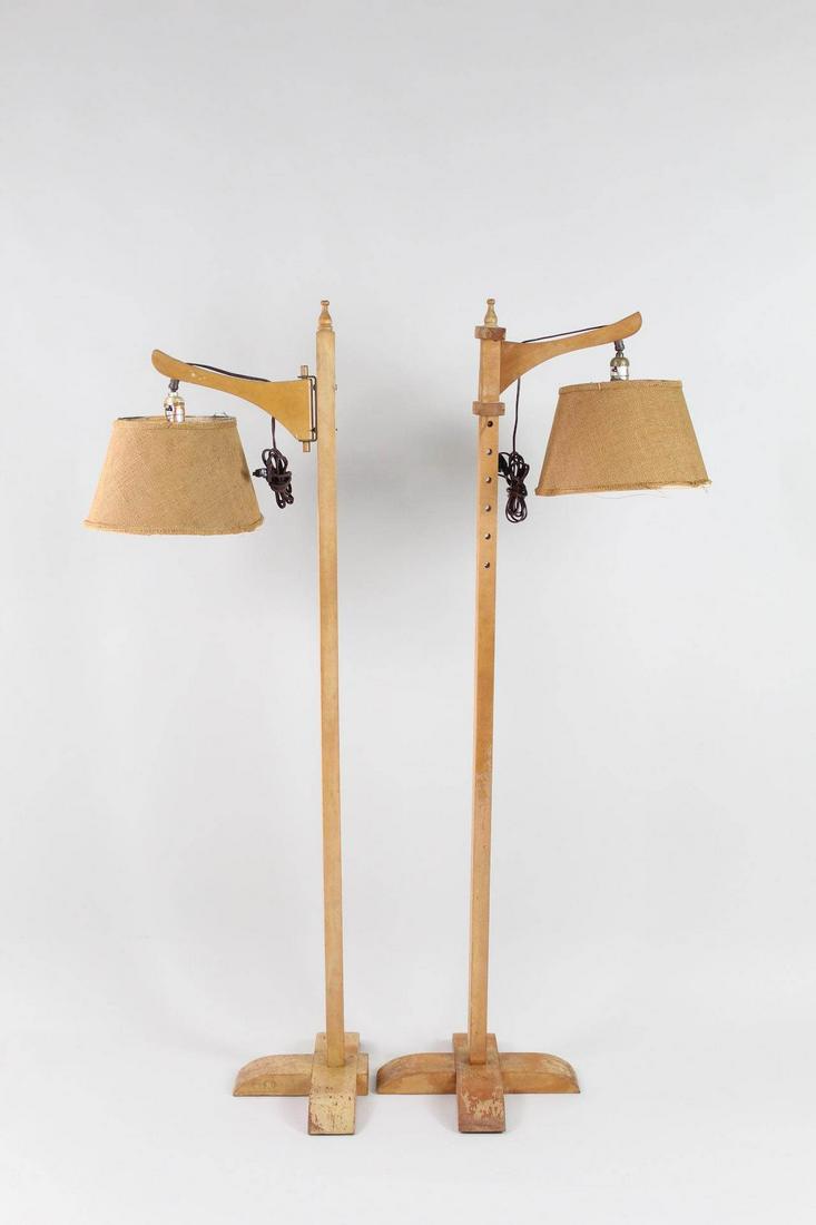 2 Mid-Century Modern Swedish Style Floor Lamps 2/4 (1 of 16)