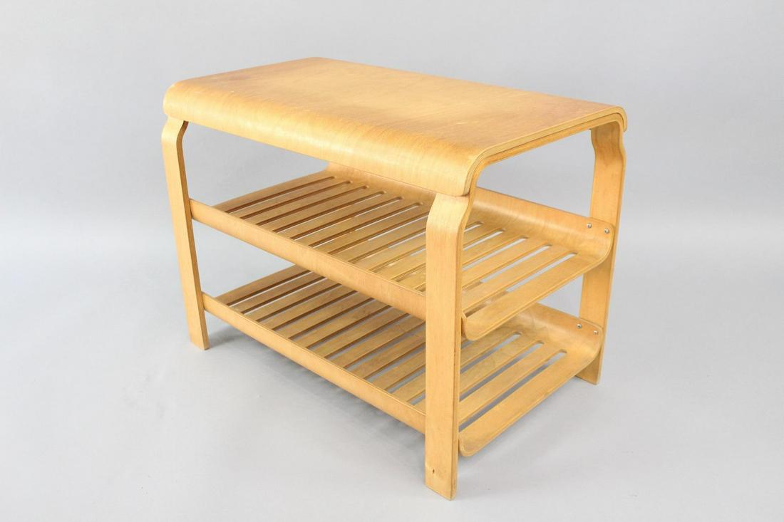 Ikea Kantra Alvar Aalto Style Hallway Bench Side Table