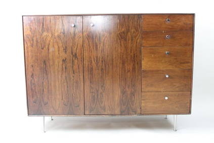 George Nelson Herman Miller Thin Edge Rosewood Cabinet (1 of 14)