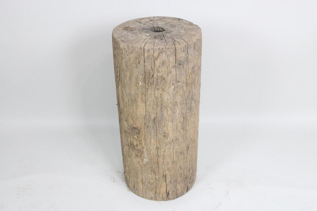 Large Industrial Roller Log Trunk Pedestal Column Display Stand, 8 of 8 (1 of 10)