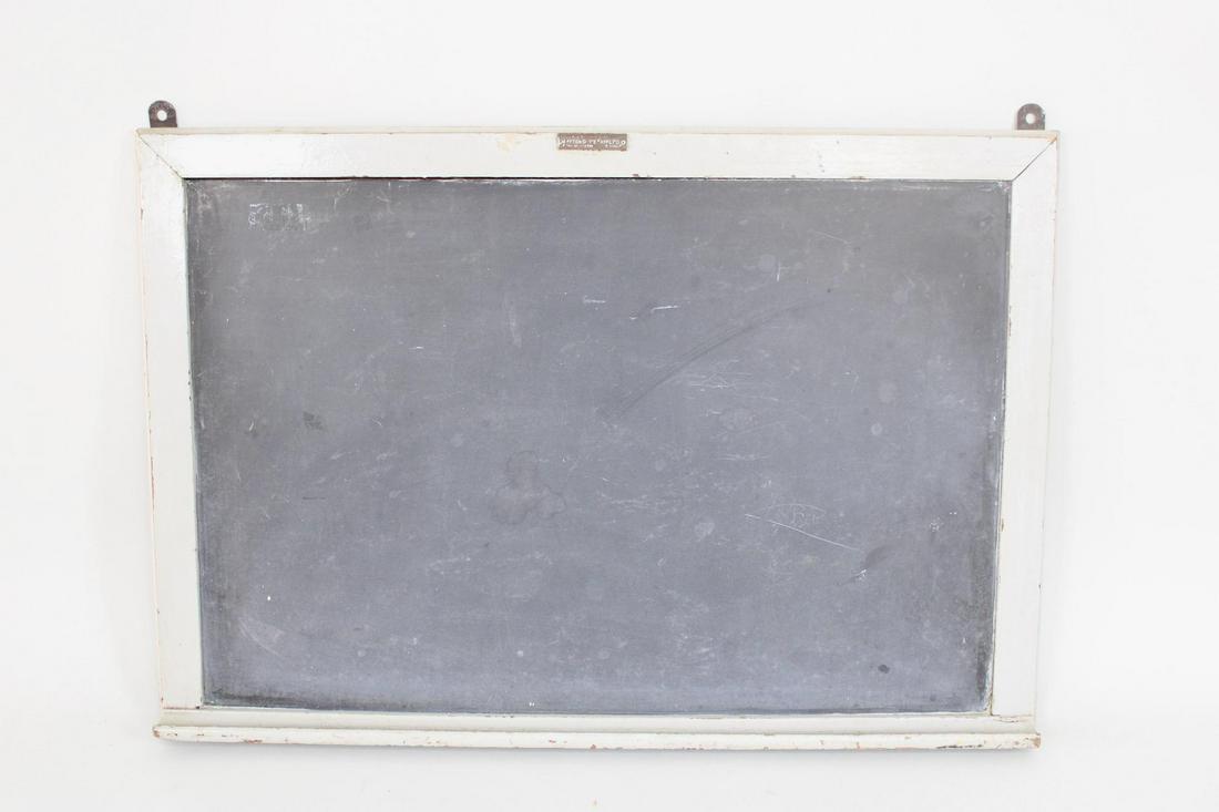 Industrial Slate Chalkboard Grey Painted Frame, Dayton Slate Easel Co (1 of 9)
