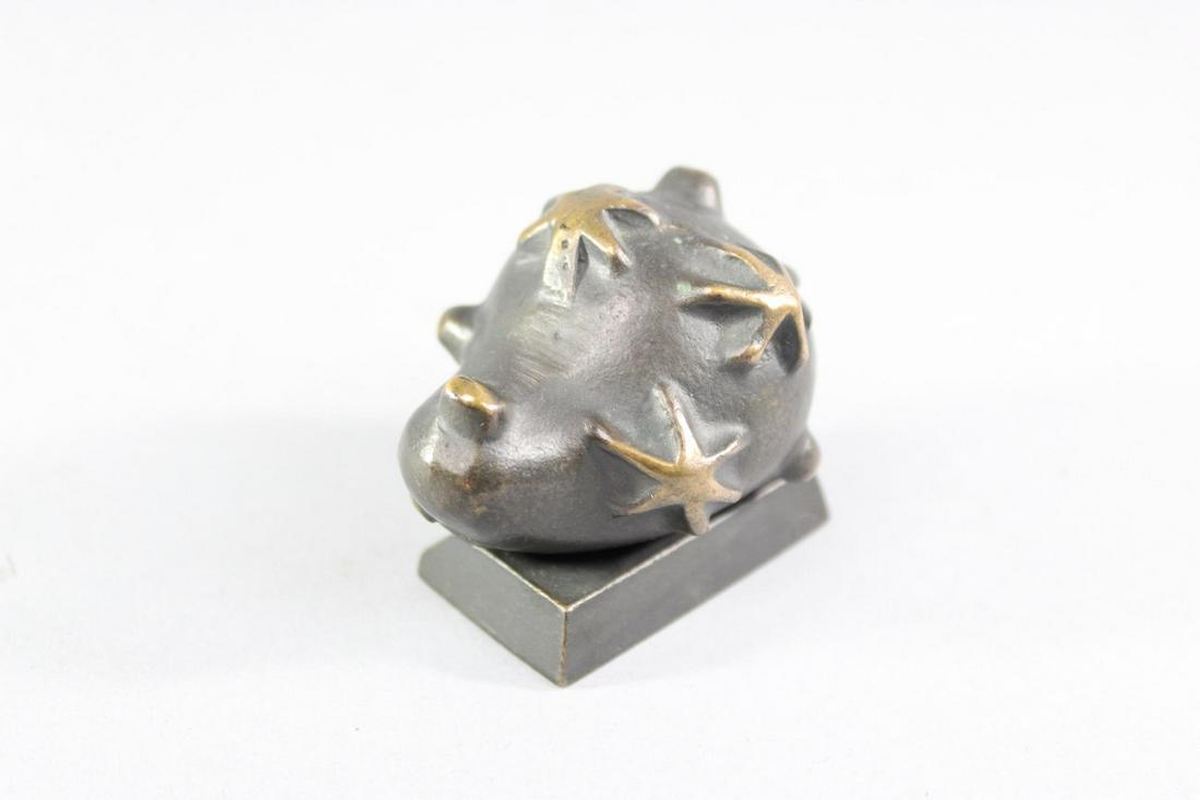 Elizabeth Garouste & Mattia Bonetti Bronze Paperweight (1 of 8)
