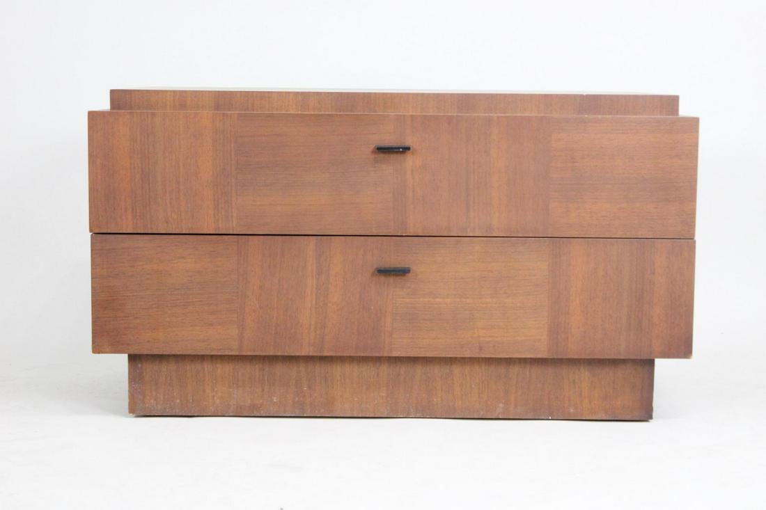 Mid Century Modern Brutalist 2-Drawer Low Dresser, Paul Evans Style (1 of 16)