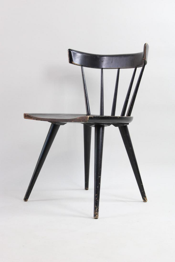 Black Wood Paul McCobb Chair for Planner Group, Mid Century Modern (1 of 10)