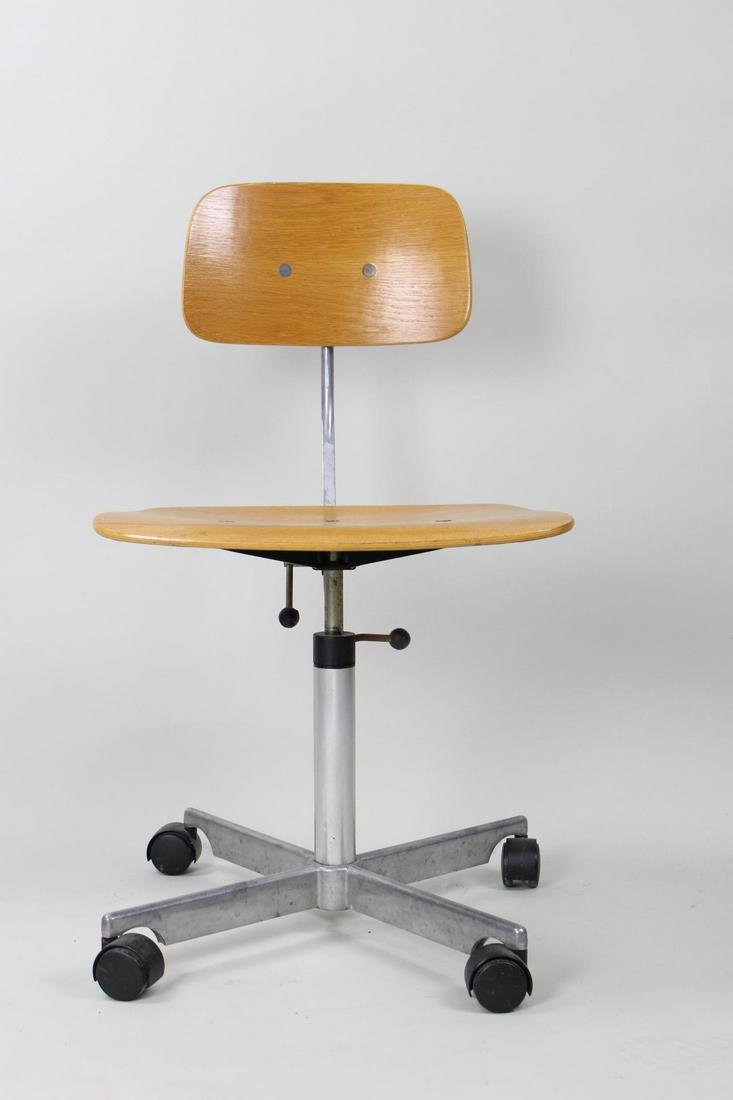 Danish Modern Rasmussen KEVI Rolling Swivel Desk Chair (1 of 14)