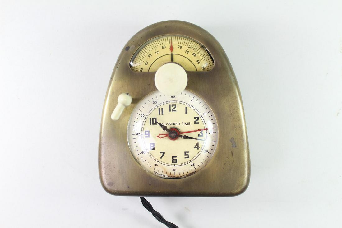 Isamu Noguchi Measured Time Clock & Kitchen Timer (1 of 11)