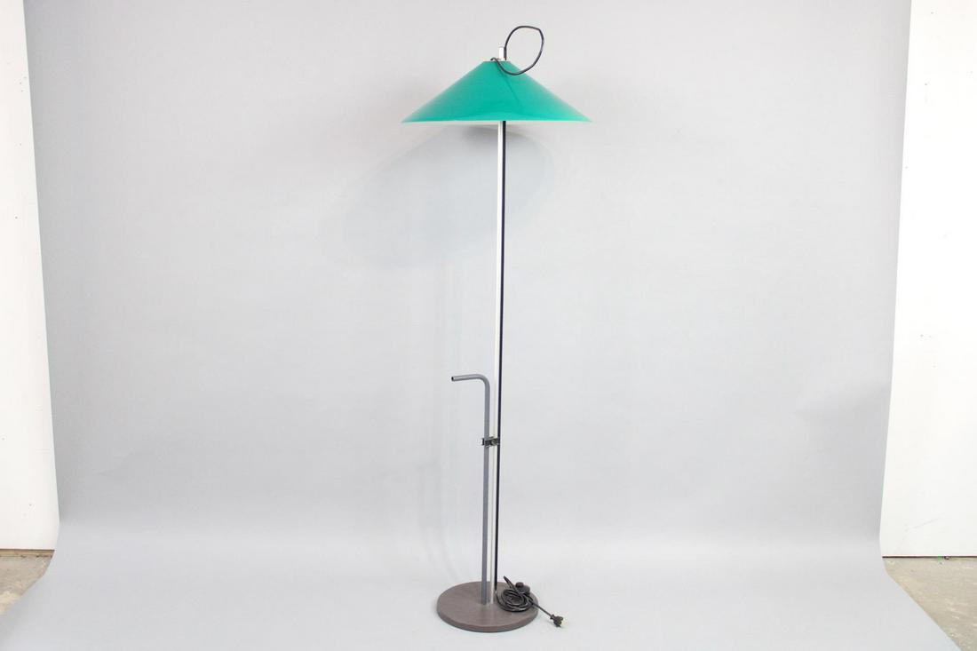 Italian Postmodern Enzo Mari Artimede Metal & Plastic Floor Lamp (1 of 8)