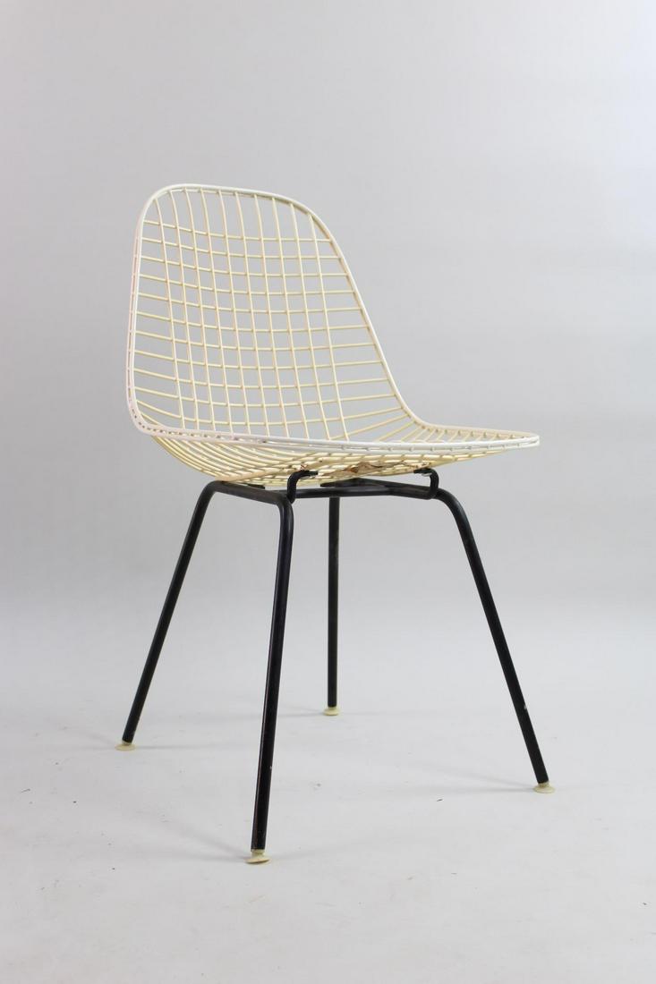 Herman Miller Eames Wire Bikini Chair, Black & White (1 of 9)