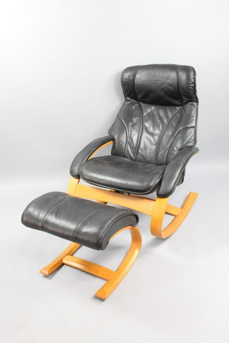 Mid-Century Modern Scandinavian Westnofa Lounge Chair (1 of 18)