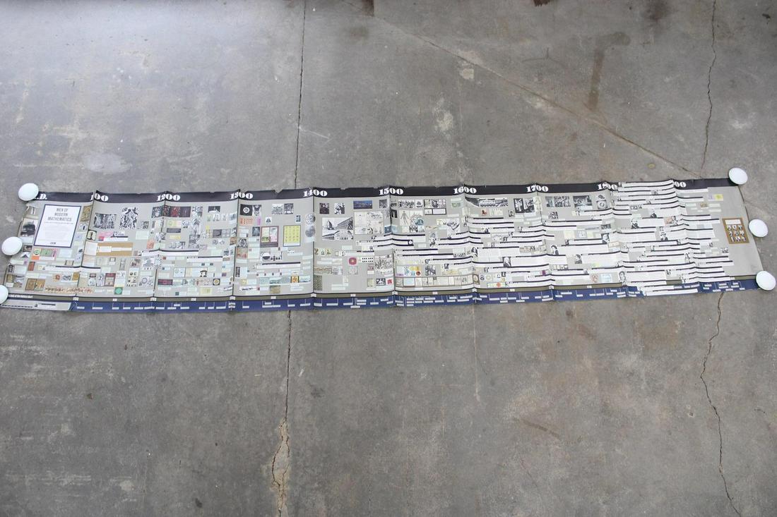 Men of Modern Mathematics poster by Charles Eames for IBM, 1966 (1 of 13)