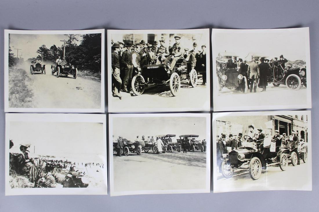 Set of 6 Photos, Vanderbilt Cup Race Ford Automobile 1900s (1 of 16)