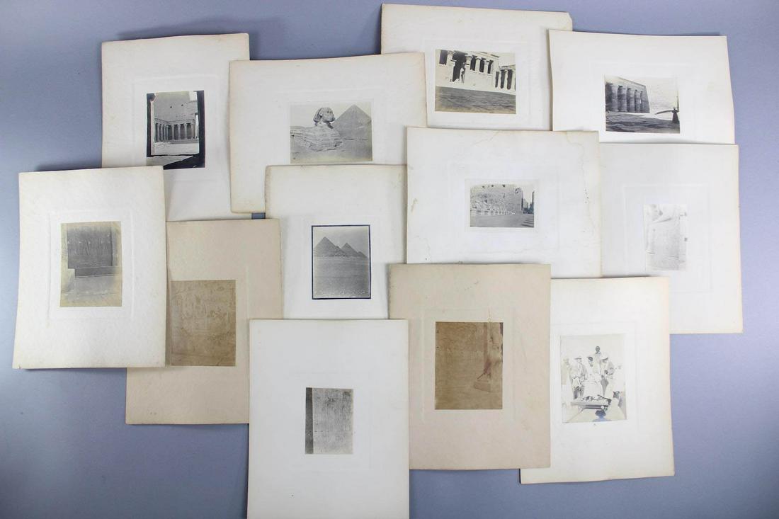 Lot of 12 Antique Photos of Egypt (1 of 19)
