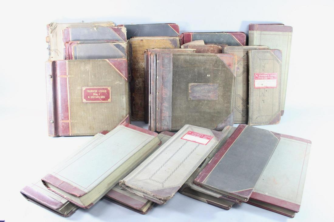 Lot of 21 Antique Ledgers Buffalo New York Shoe Store (1 of 19)